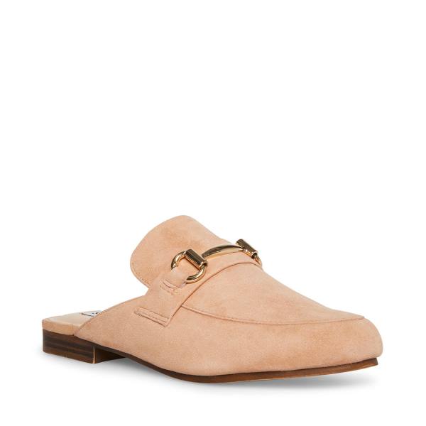 Dámské Baleríny Steve Madden Kandi Camel Semišové Hnědé | SM-839VT