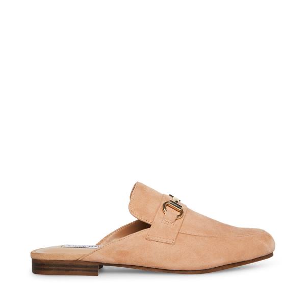 Dámské Baleríny Steve Madden Kandi Camel Semišové Hnědé | SM-839VT