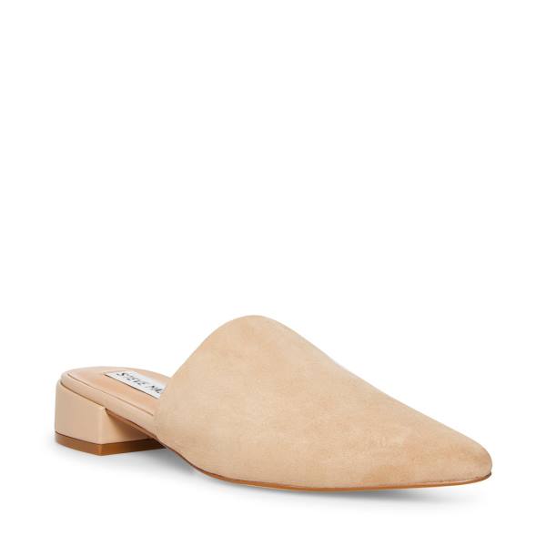 Dámské Baleríny Steve Madden Lyra Camel Semišové Hnědé | SM-032ZD