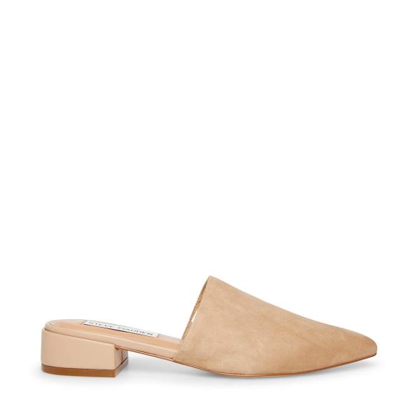 Dámské Baleríny Steve Madden Lyra Camel Semišové Hnědé | SM-032ZD