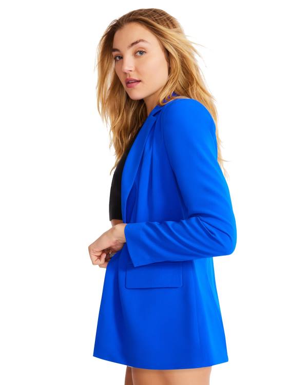 Dámské Bundy Steve Madden Neon Blazer Blankyt | SM-073IE