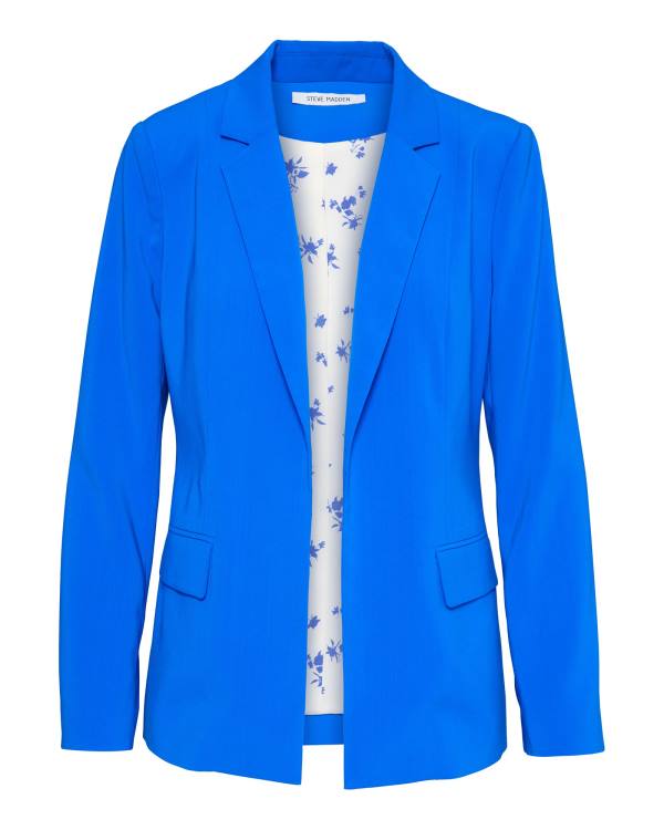 Dámské Bundy Steve Madden Neon Blazer Blankyt | SM-073IE