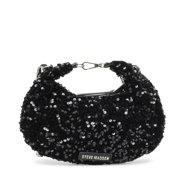 Dámské Crossbody Kabelky Steve Madden Bbrenda Sequins Černé | SM-369EU