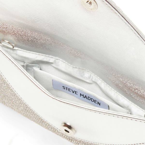 Dámské Crossbody Kabelky Steve Madden Bswagger Stříbrné | SM-248YV