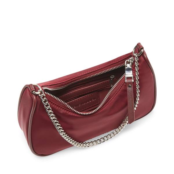 Dámské Kabelky Přes Rameno Steve Madden Bvital Burgundy Vínové | SM-037YO