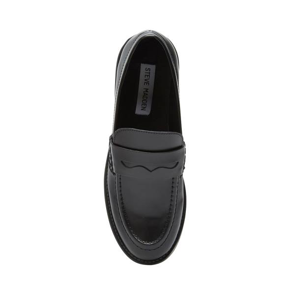 Dámské Loafers Steve Madden Crew Box Černé | SM-254NO