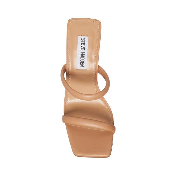 Dámské Lodičky Steve Madden Blake Tan Heel Hnědé | SM-270AV