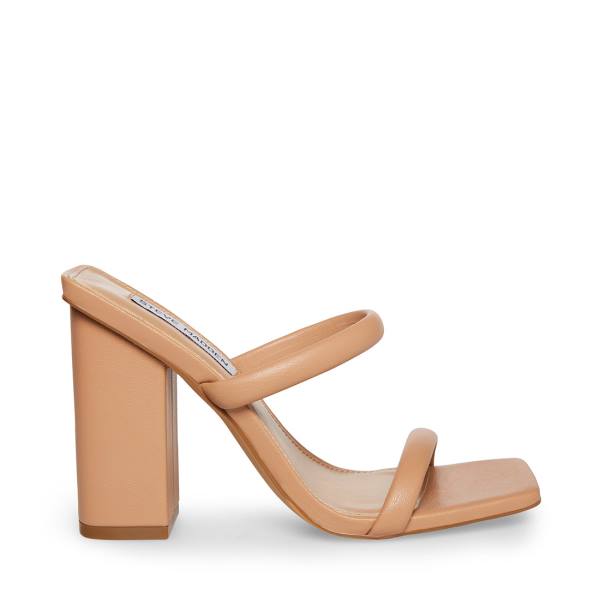 Dámské Lodičky Steve Madden Blake Tan Heel Hnědé | SM-270AV