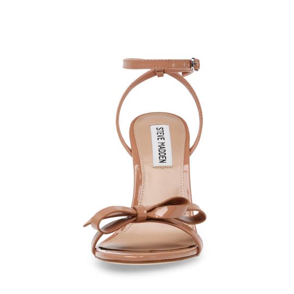 Dámské Lodičky Steve Madden Bradshaw Blush Lakovaná Heel Tmavě Růžové | SM-638OK