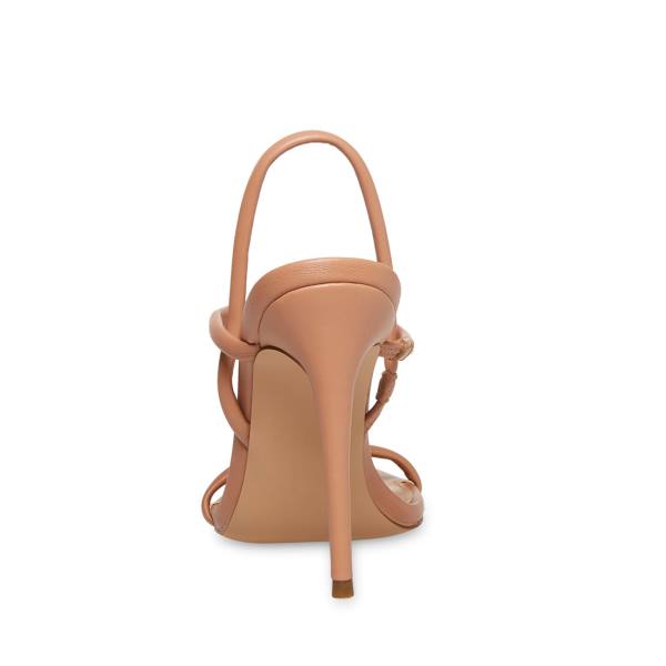 Dámské Lodičky Steve Madden Carolena Tan Heel Hnědé | SM-837GW