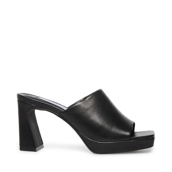 Dámské Lodičky Steve Madden Dedicate Læder Heel Černé | SM-894XG