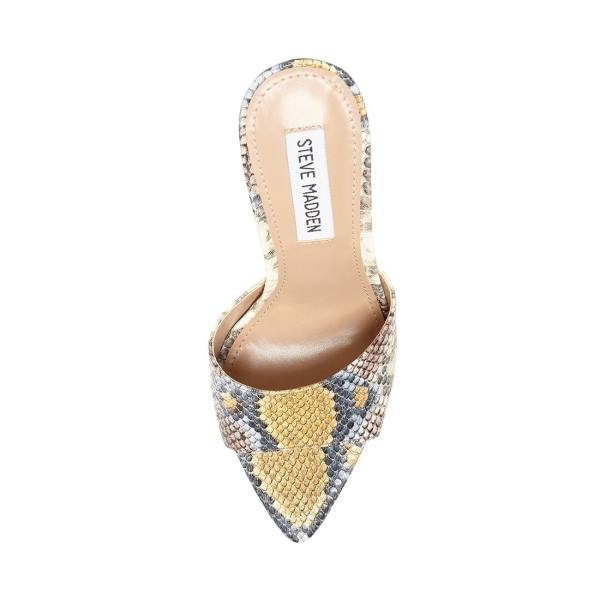 Dámské Lodičky Steve Madden Feisty Snake Heel Hadí Kůže | SM-921VF