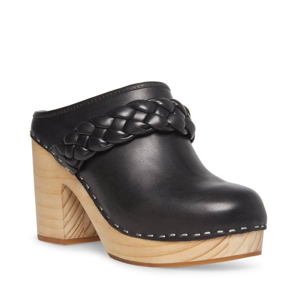 Dámské Lodičky Steve Madden Highland Læder Heel Černé | SM-704AD