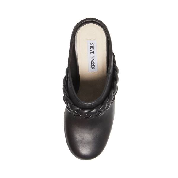 Dámské Lodičky Steve Madden Highland Læder Heel Černé | SM-704AD