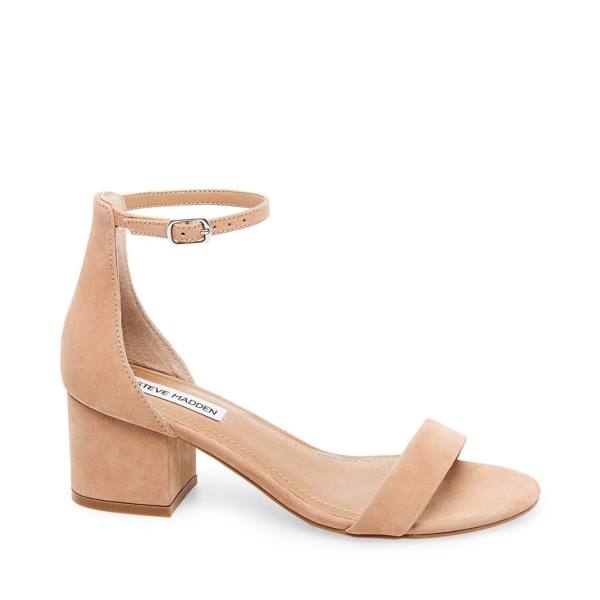 Dámské Lodičky Steve Madden Ireneew Tan Nubuck Heel Hnědé | SM-702DC