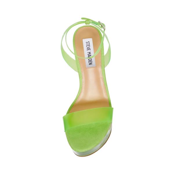 Dámské Lodičky Steve Madden Julien Lime Heel Světle Zelene | SM-073DK