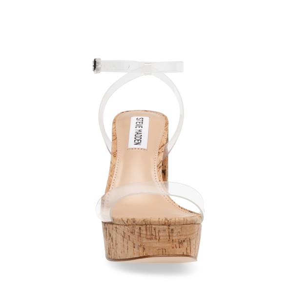 Dámské Lodičky Steve Madden Lessa Heel Clear | SM-462JQ