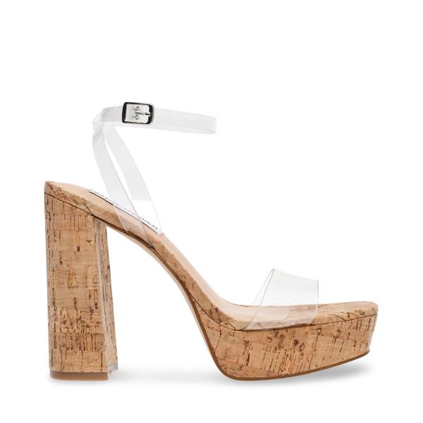 Dámské Lodičky Steve Madden Lessa Heel Clear | SM-462JQ