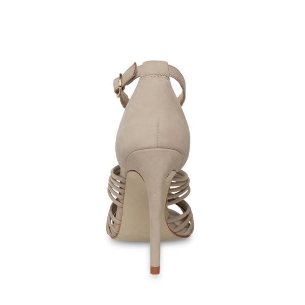 Dámské Lodičky Steve Madden Lydia Taupe Nubuck Heel Šedé Hnědé | SM-971LH