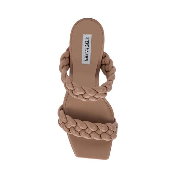 Dámské Lodičky Steve Madden Paxton Cafe Heel Hnědé Hnědé | SM-580NT