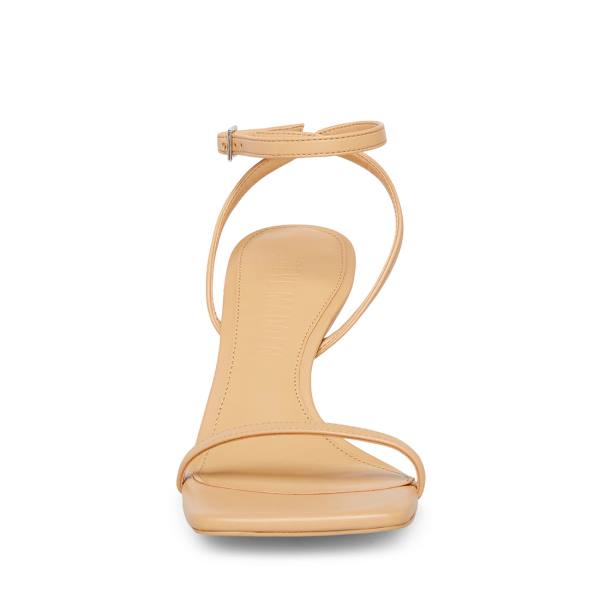 Dámské Lodičky Steve Madden Rosie Tan Heel Hnědé | SM-243FB