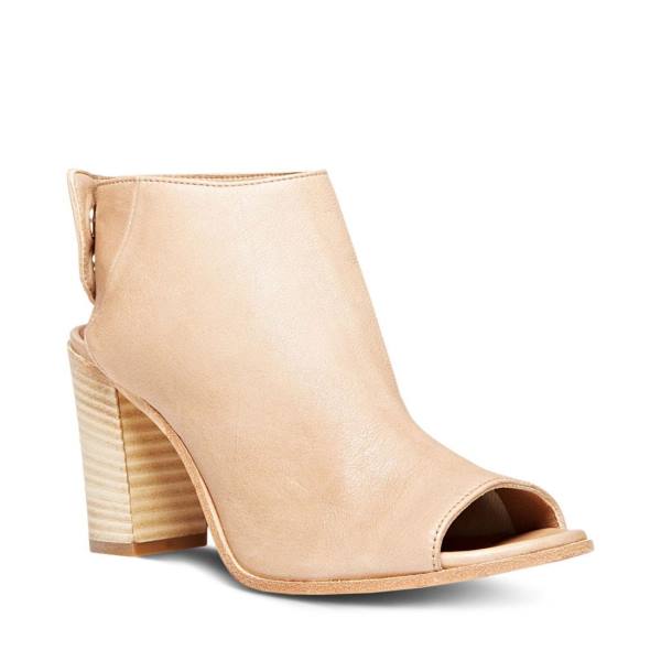 Dámské Lodičky Steve Madden Slater Natural Læder Heel Béžový | SM-128WT