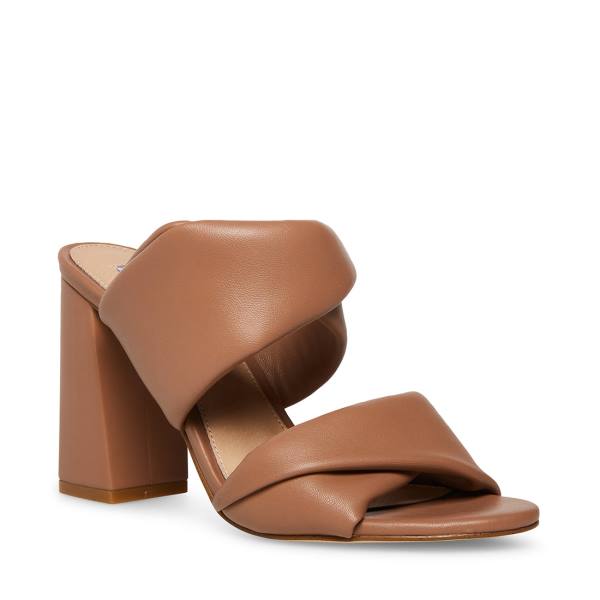 Dámské Lodičky Steve Madden Trisha Mocha Heel Béžový | SM-617DE