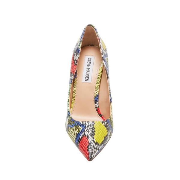 Dámské Lodičky Steve Madden Vala Bright Snake Heel Světle Viacfarebný | SM-816UB