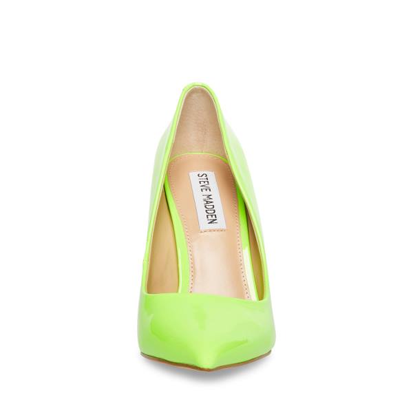 Dámské Lodičky Steve Madden Vala Lime Heel Světle Zelene | SM-976LZ