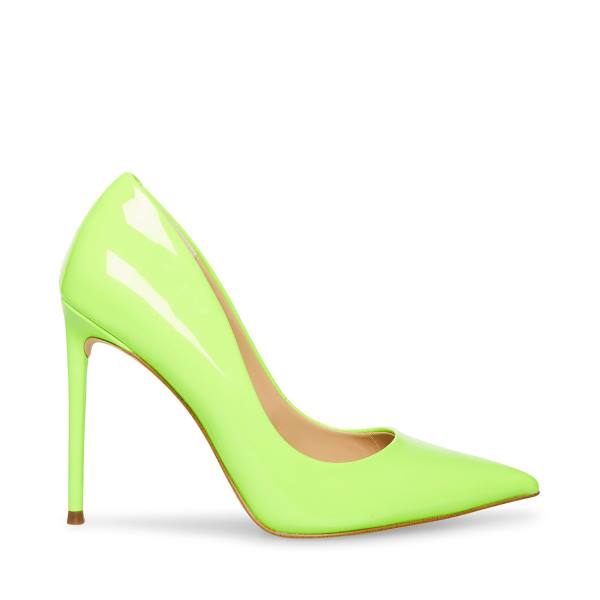 Dámské Lodičky Steve Madden Vala Lime Heel Světle Zelene | SM-976LZ