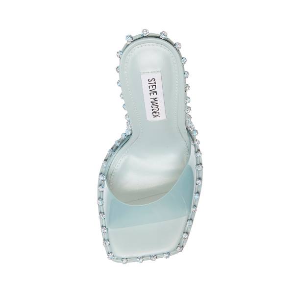 Dámské Lodičky Steve Madden Zabrina Mint Heel Mátově Zelená Zelene | SM-981VP