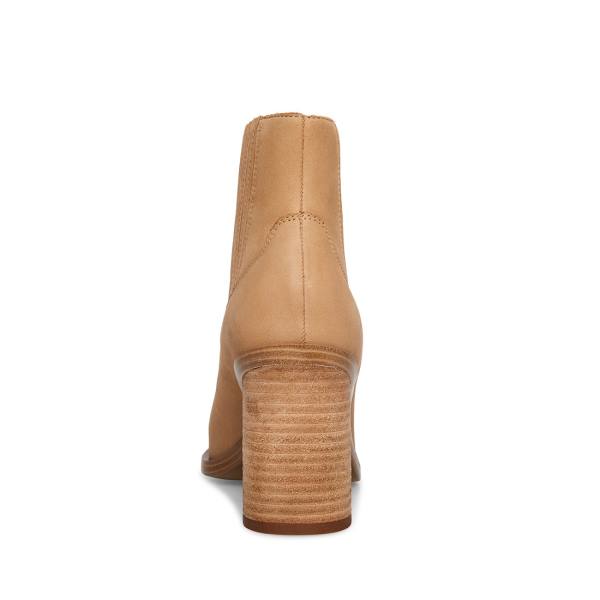 Dámské Nízké Kozačky Steve Madden Catreena Tan Nubuck Hnědé | SM-574FP