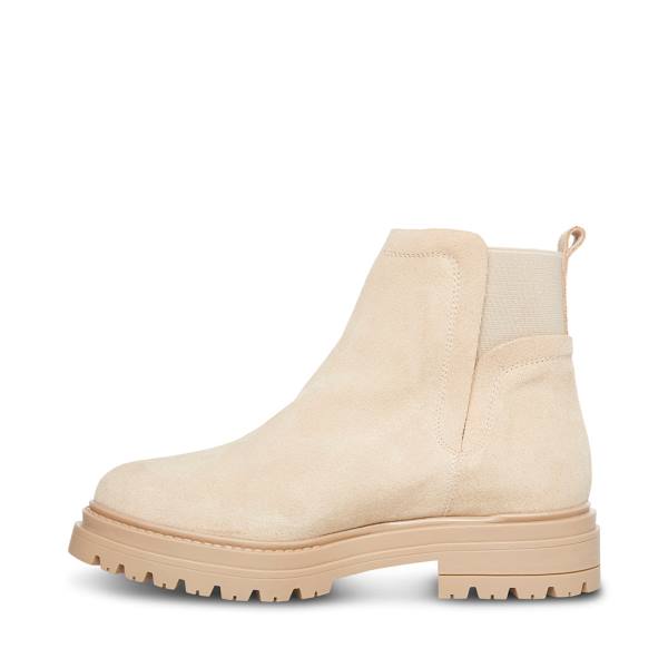 Dámské Nízké Kozačky Steve Madden Moira Sand Semišové Hnědé | SM-106SR