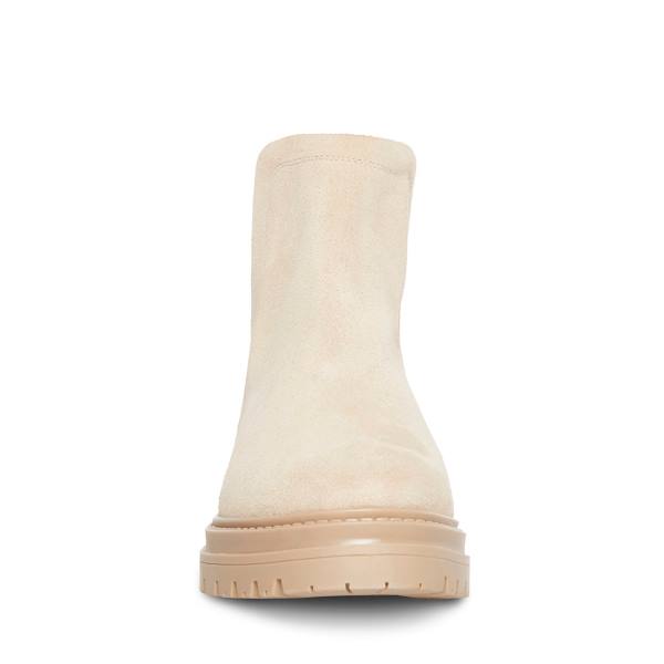 Dámské Nízké Kozačky Steve Madden Moira Sand Semišové Hnědé | SM-106SR