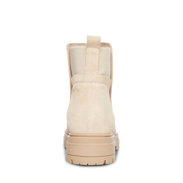 Dámské Nízké Kozačky Steve Madden Moira Sand Semišové Hnědé | SM-106SR