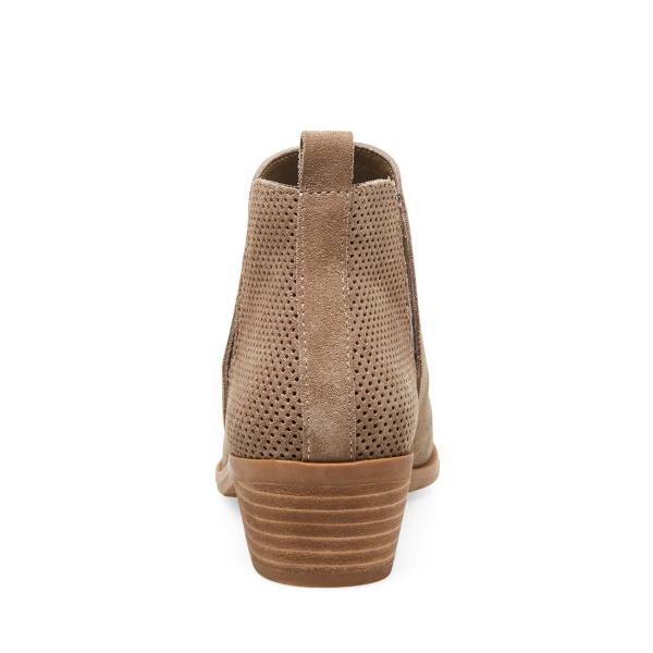 Dámské Nízké Kozačky Steve Madden Salado Taupe Semišové Šedé Hnědé | SM-910OR