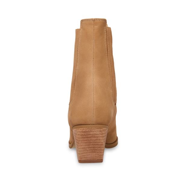 Dámské Nízké Kozačky Steve Madden Terezza Tan Nubuck Hnědé | SM-759OW