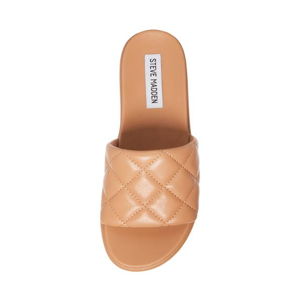 Dámské Sandály Steve Madden Abell Tan Hnědé | SM-237LQ