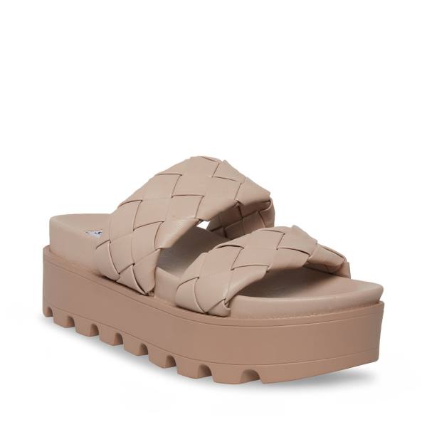 Dámské Sandály Steve Madden Briar Taupe Šedé Hnědé | SM-108QJ