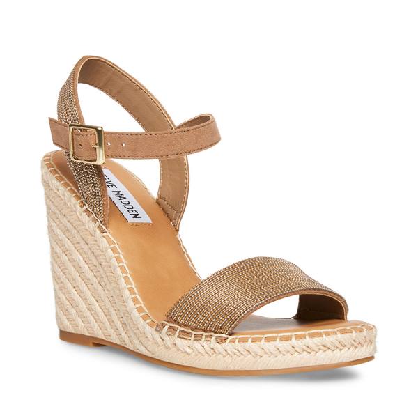 Dámské Sandály Steve Madden Gamora Taupe Šedé Hnědé Viacfarebný | SM-259XW