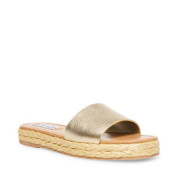 Dámské Sandály Steve Madden Gloriana Zlaté | SM-216KD