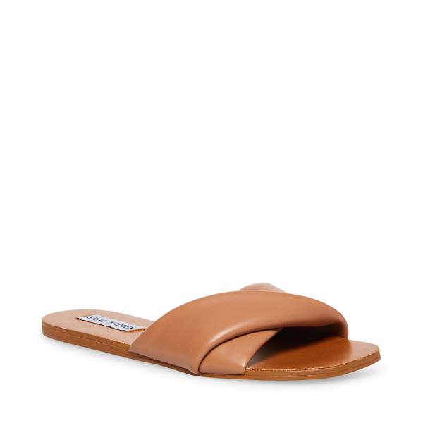 Dámské Sandály Steve Madden Kendria Tan Hnědé | SM-521FR