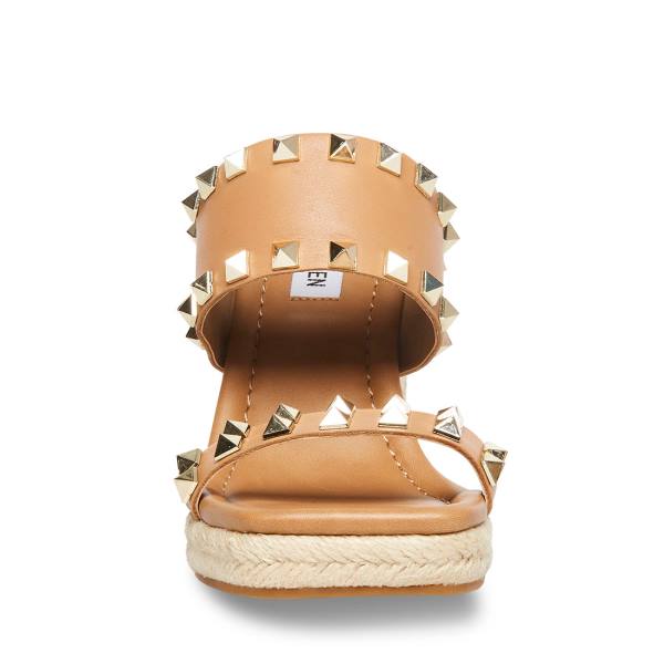 Dámské Sandály Steve Madden Mackie-s Tan Hnědé Viacfarebný | SM-218PZ