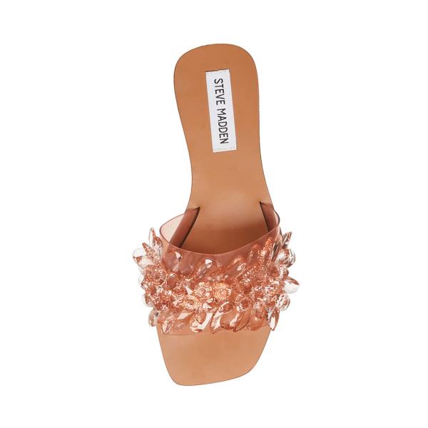 Dámské Sandály Steve Madden Miley Blush Růžové | SM-046PI