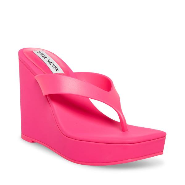 Dámské Sandály Steve Madden Refined Fuchsia Fuchsie | SM-471ML