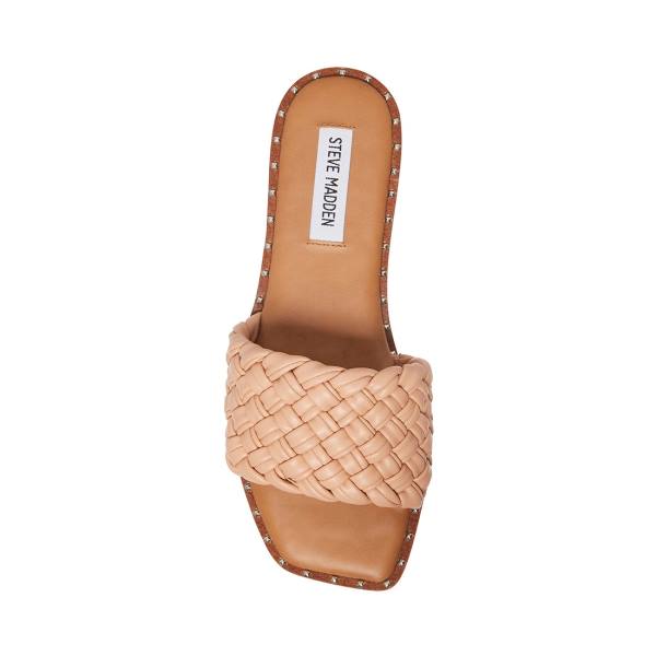 Dámské Sandály Steve Madden Santina Natural Béžový | SM-639EC