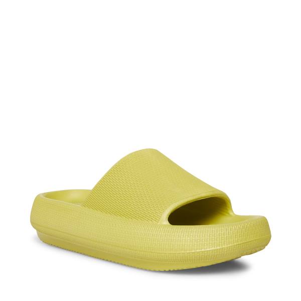 Dámské Sandály Steve Madden Scuba Lime Světle Zelene | SM-069DM