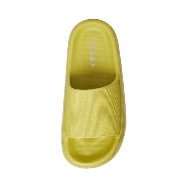 Dámské Sandály Steve Madden Scuba Lime Světle Zelene | SM-069DM