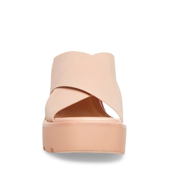 Dámské Sandály Steve Madden Smash Nude Béžový | SM-423FV