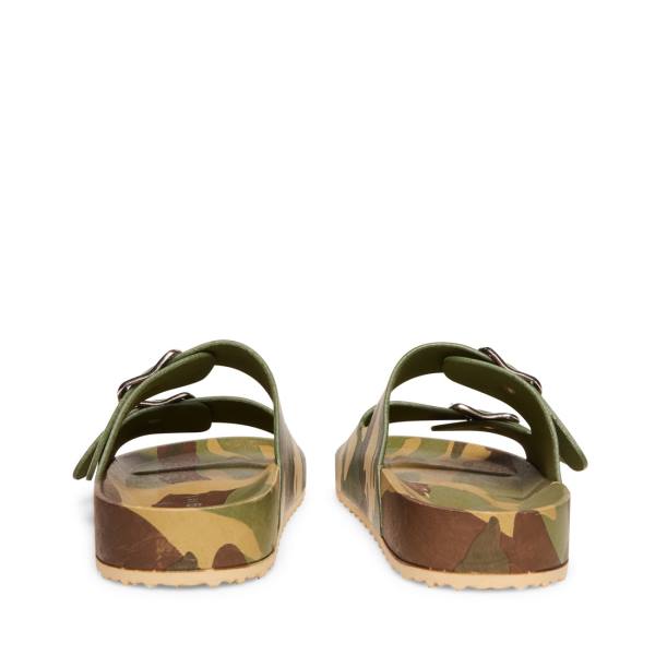 Dámské Sandály Steve Madden Teddy-t Camouflage | SM-417PT